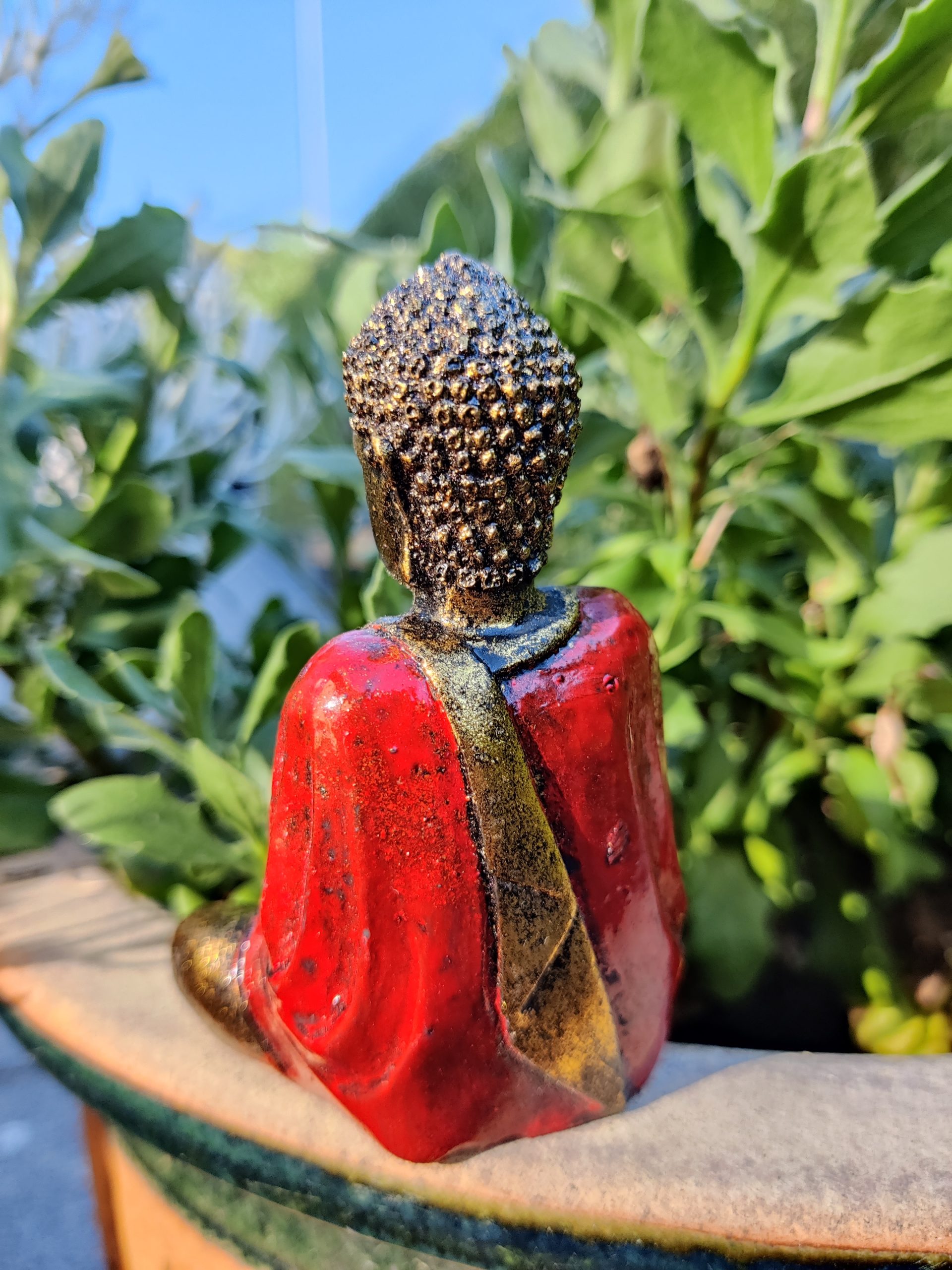 Lille Rød og Guldmalet Buddha - Visdom